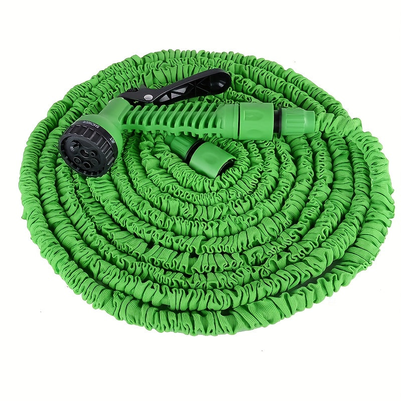 AquaStream – Versatile High-Pressure Garden Hose with Nozzle