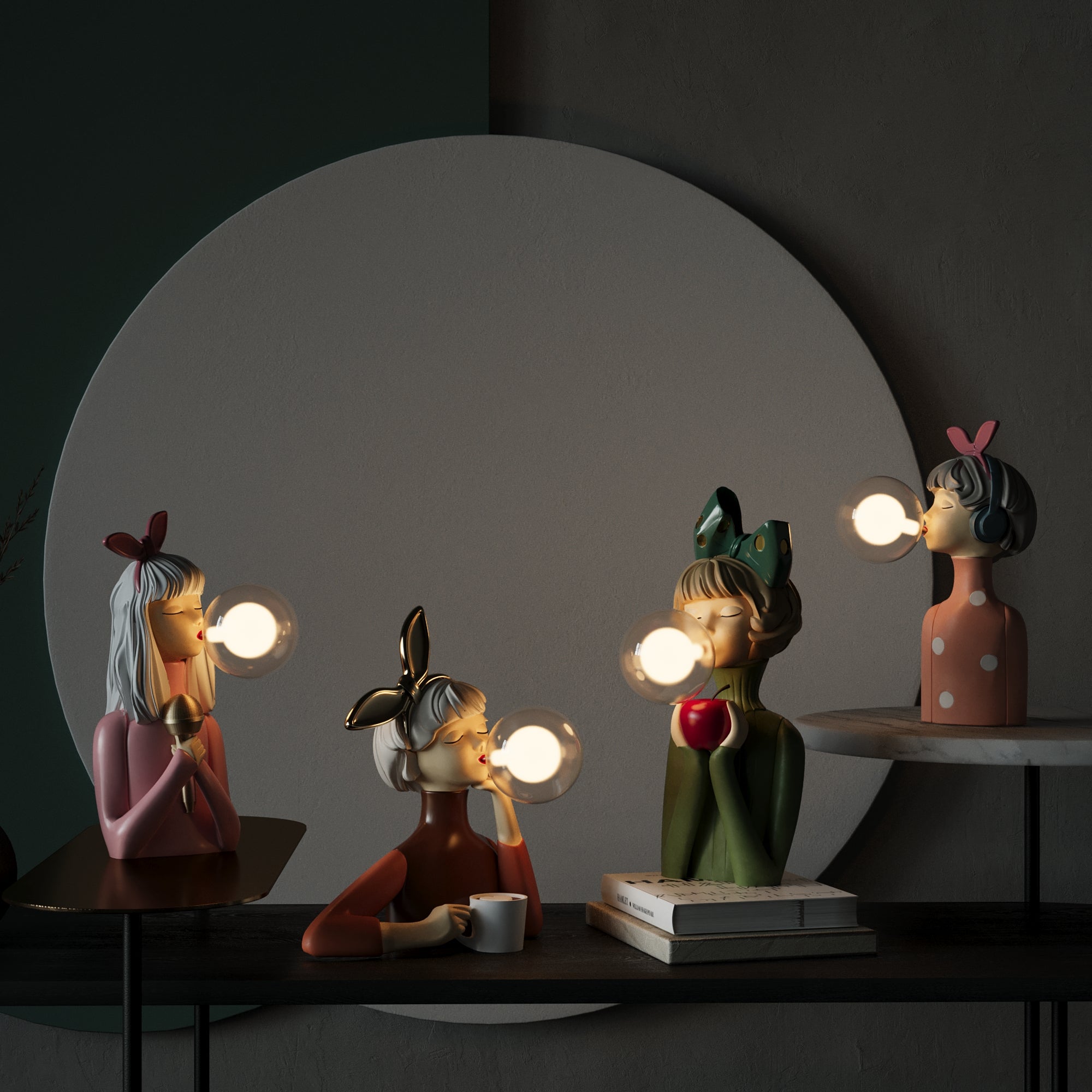 DecoGlam | Artisan Sisters Desk Lamp