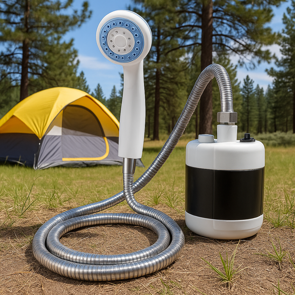 AquaPulse™ — Feel Instantly Refreshed Anywhere with a Powerful, Wire-Free Shower