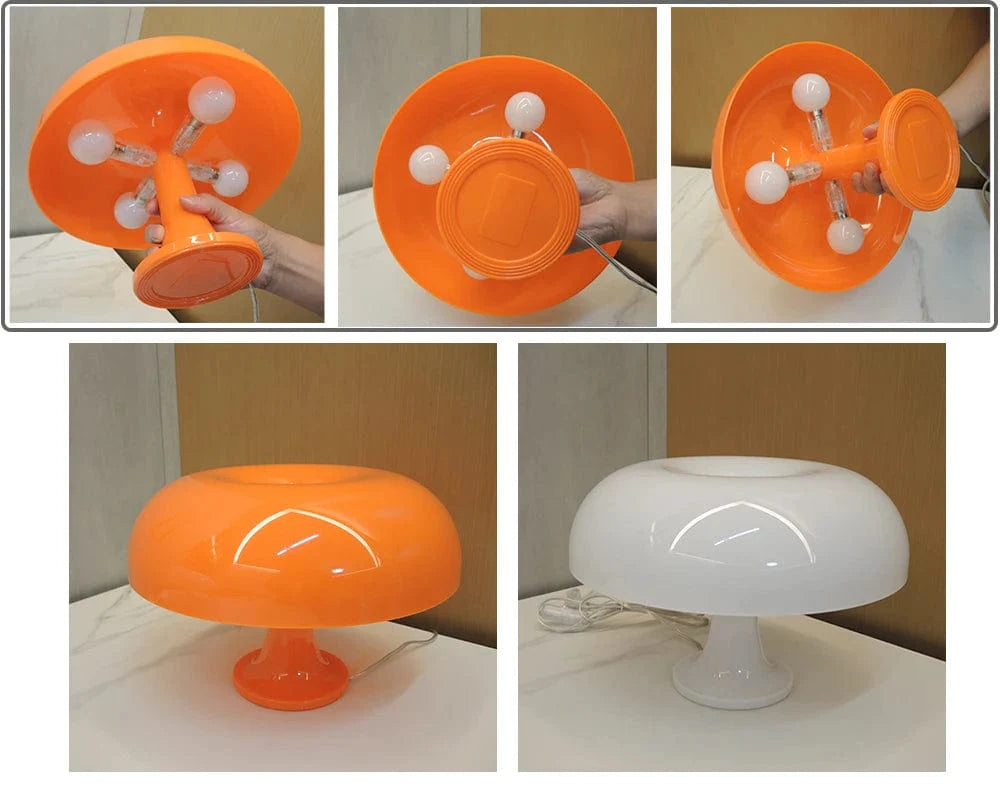 Nordic mushroom-shaped table lamp