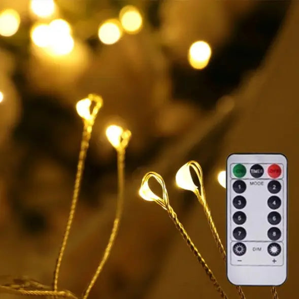 LED Holiday Tree String Lights – Vibrant & Stable Christmas Decor Illumination