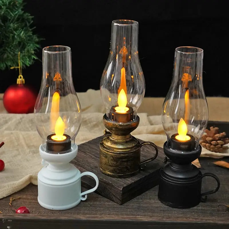 LED Lantern — Warm Glow, Zero Fire Hazard