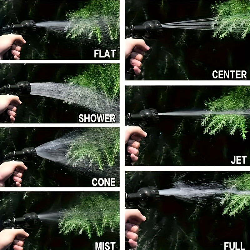 AquaStream – Versatile High-Pressure Garden Hose with Nozzle