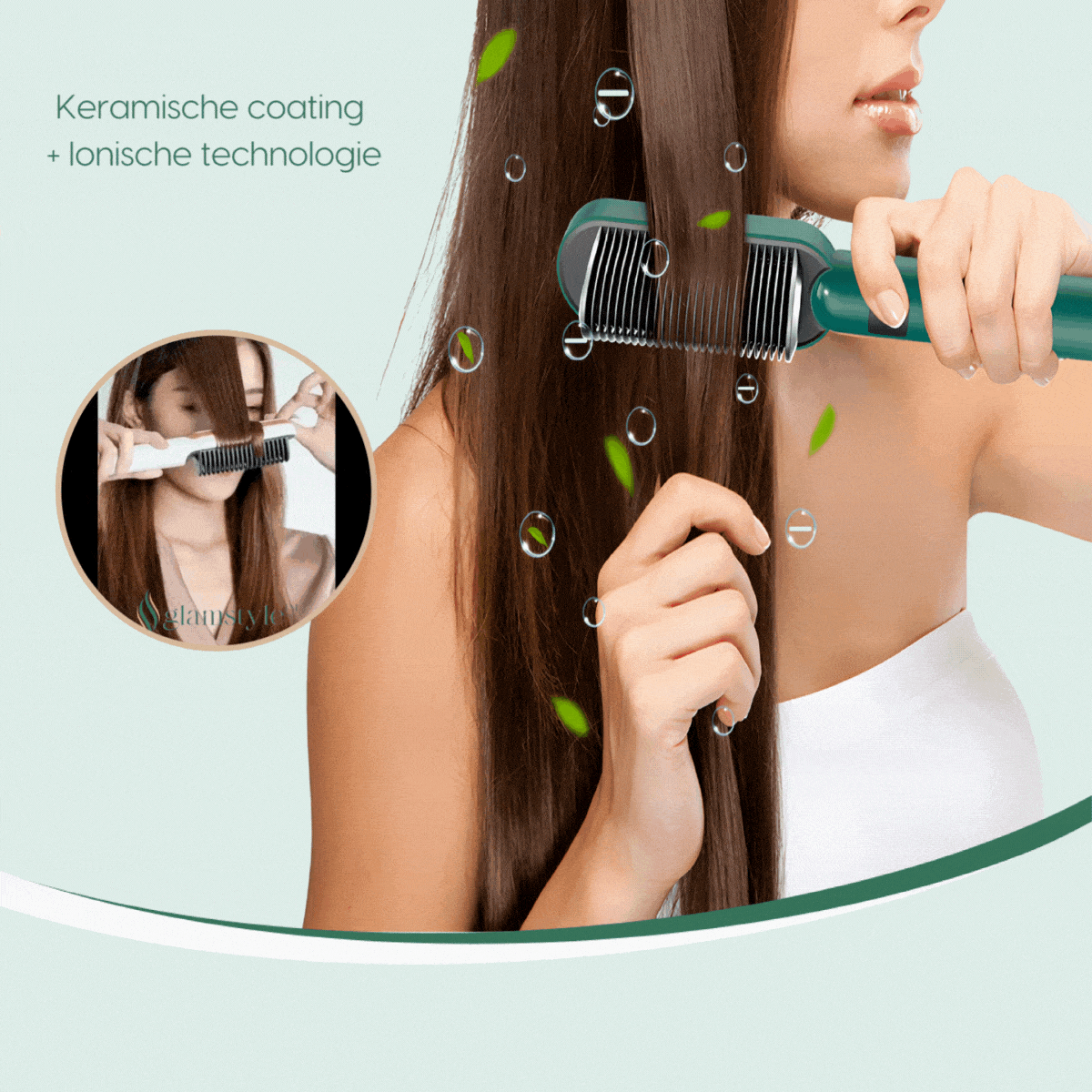 LuxeStrand™ — Effortless Gloss and Smoothness That Turns Heads Every Time