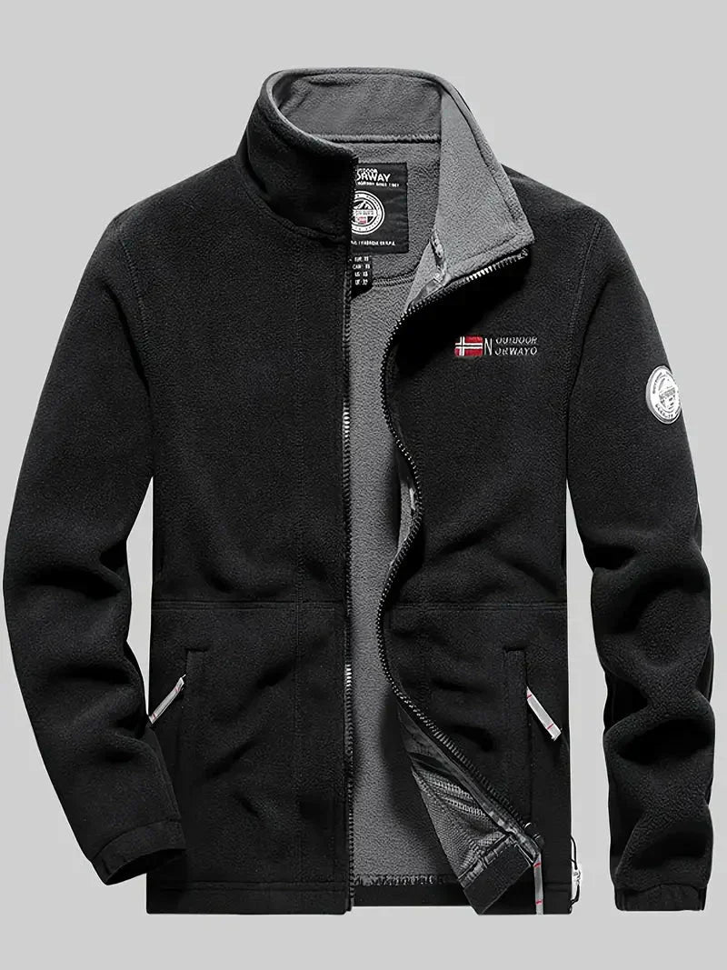 Alpine Comfort Fleece Jacket – Lightweight Warmth for Every Explorer
