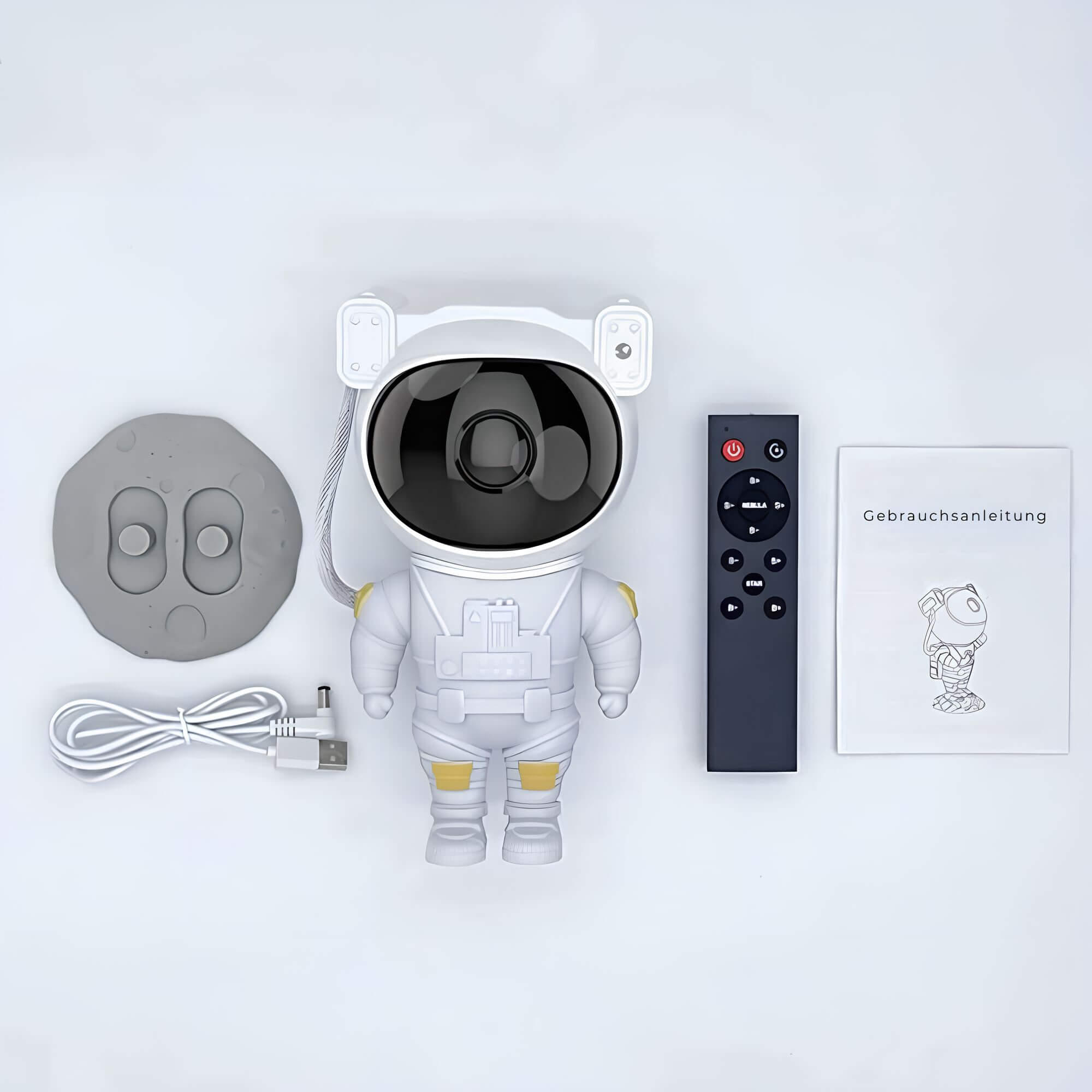Astronaut Starry Sky LED Projector Lamp – Nightstand Light