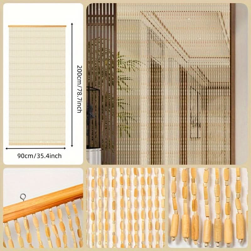 Decorative Bamboo Door and Cabinet Screen Curtain