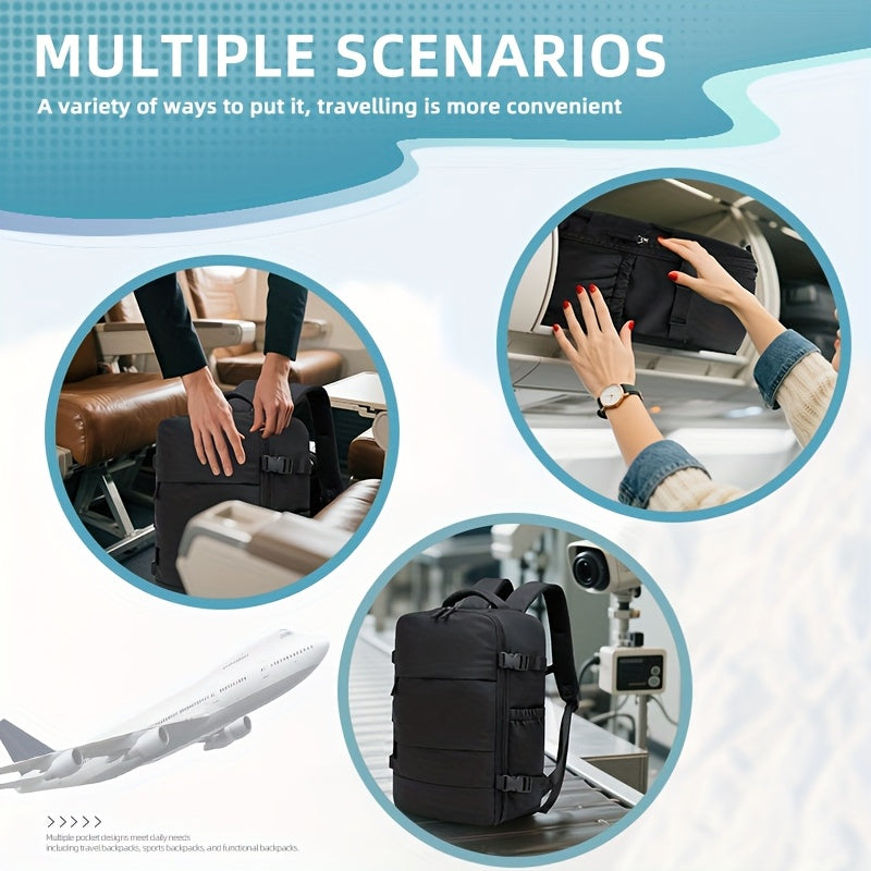 Compact Travel Vacuum Backpack Set for Effortless Packing
