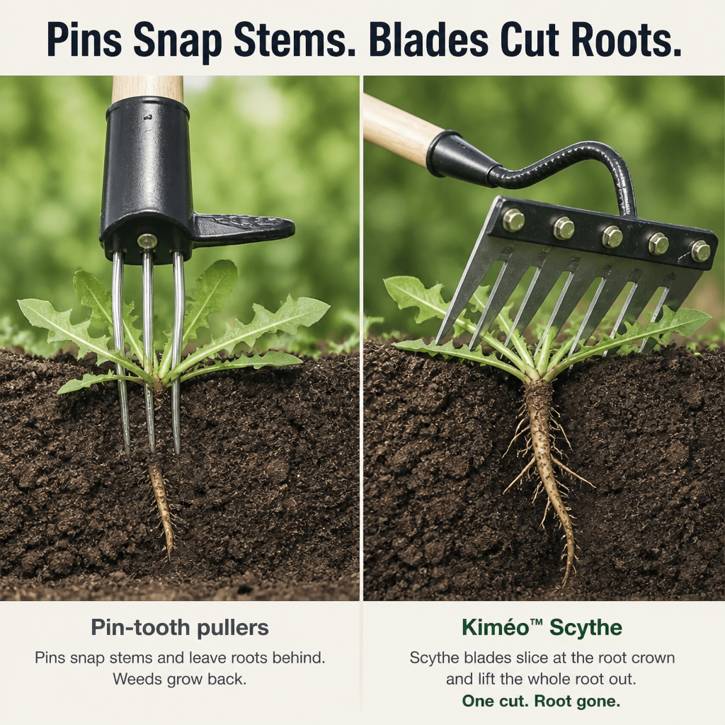 Kiméo™ — Remove Tough Weeds Roots and All with One Tug | Free Gloves & 60-Day Trial