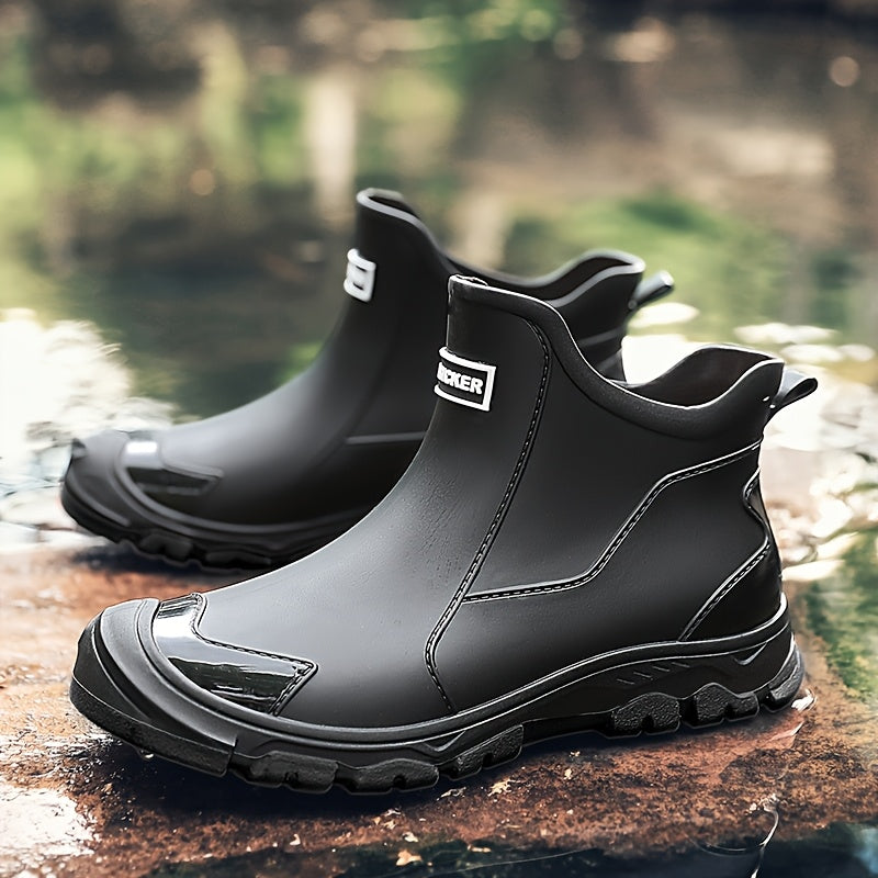 AquaGuard – Resilient Wet Terrain Boots with Slip-Resistant Grip