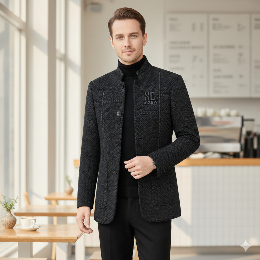 AmberTide™ Mantle — Featherlight Warmth That Powers Your Confidence All Day Long