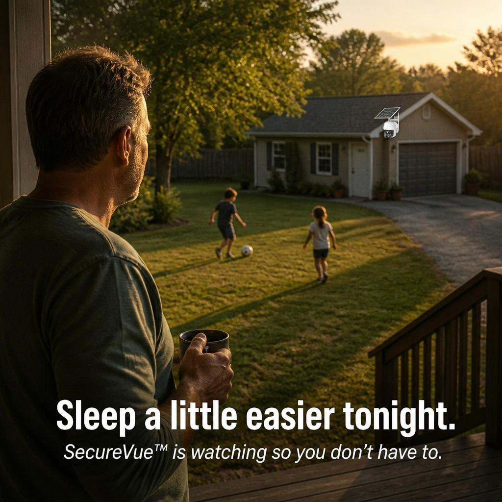 SecureVue™ — Protect Your Property Without Wires, Wi-Fi, or Power Sources