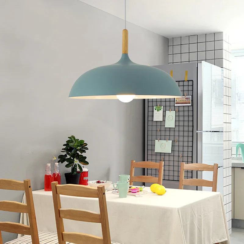 Ceiling Lamp Made from Northern Oak