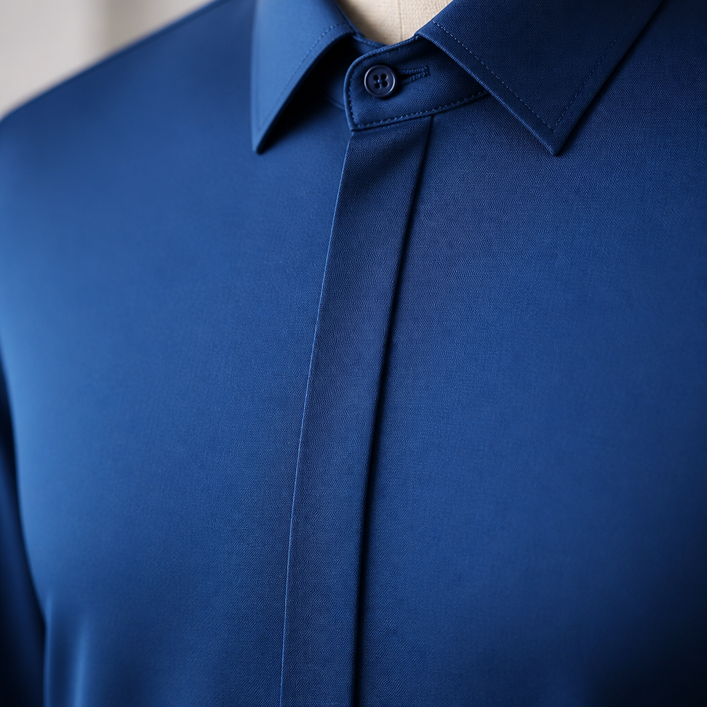 Maxton™ – Wrinkle-Resistant Slim-Fit Dress Shirt with 4-Way Stretch