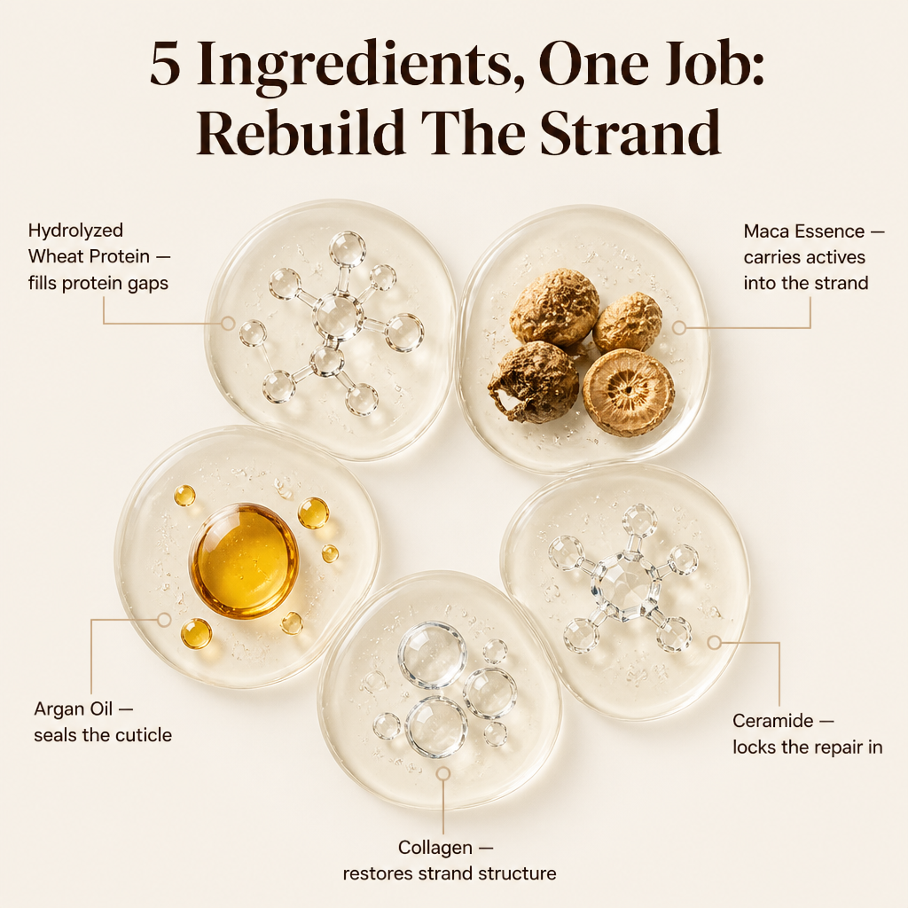 RevitaLuxe™ — Restore Damaged, Fragile Hair Deeply in Just 10 Minutes