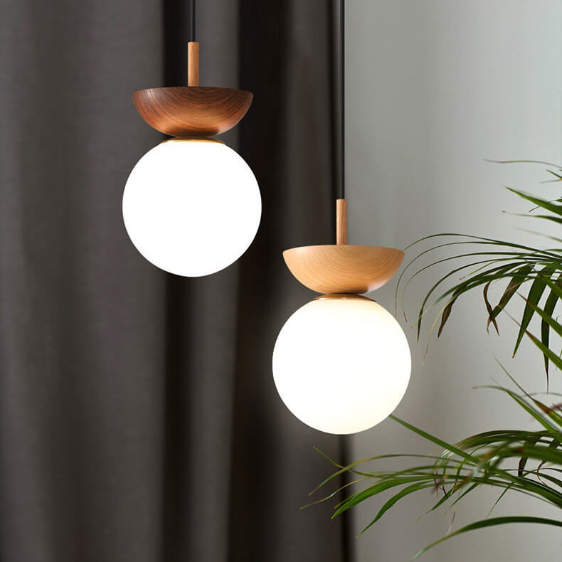 Glass Sphere Pendant Lamp