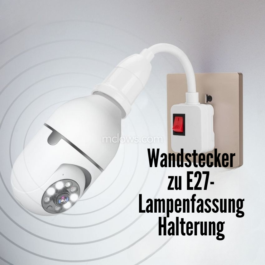 CCTV Security Camera | 360° Panoramic View | Full HD Night Vision | BulbCam360