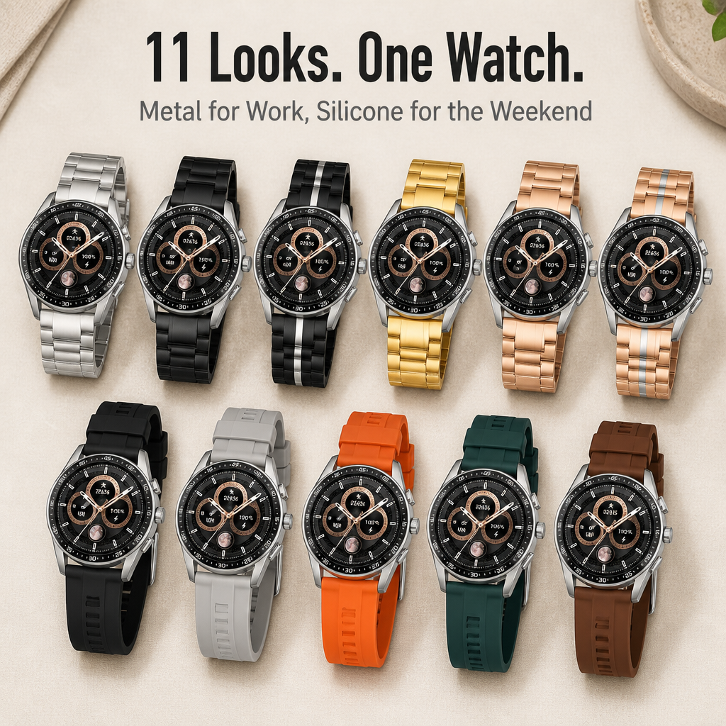 Aurelo™ — Wear a Premium-Look Smartwatch Without the Premium Price | 49% OFF