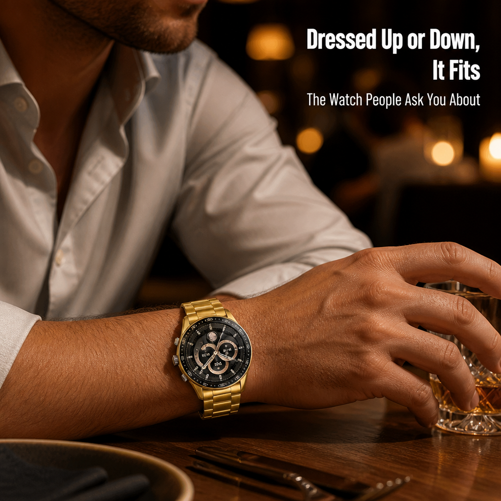 Aurelo™ — Wear a Premium-Look Smartwatch Without the Premium Price | 49% OFF