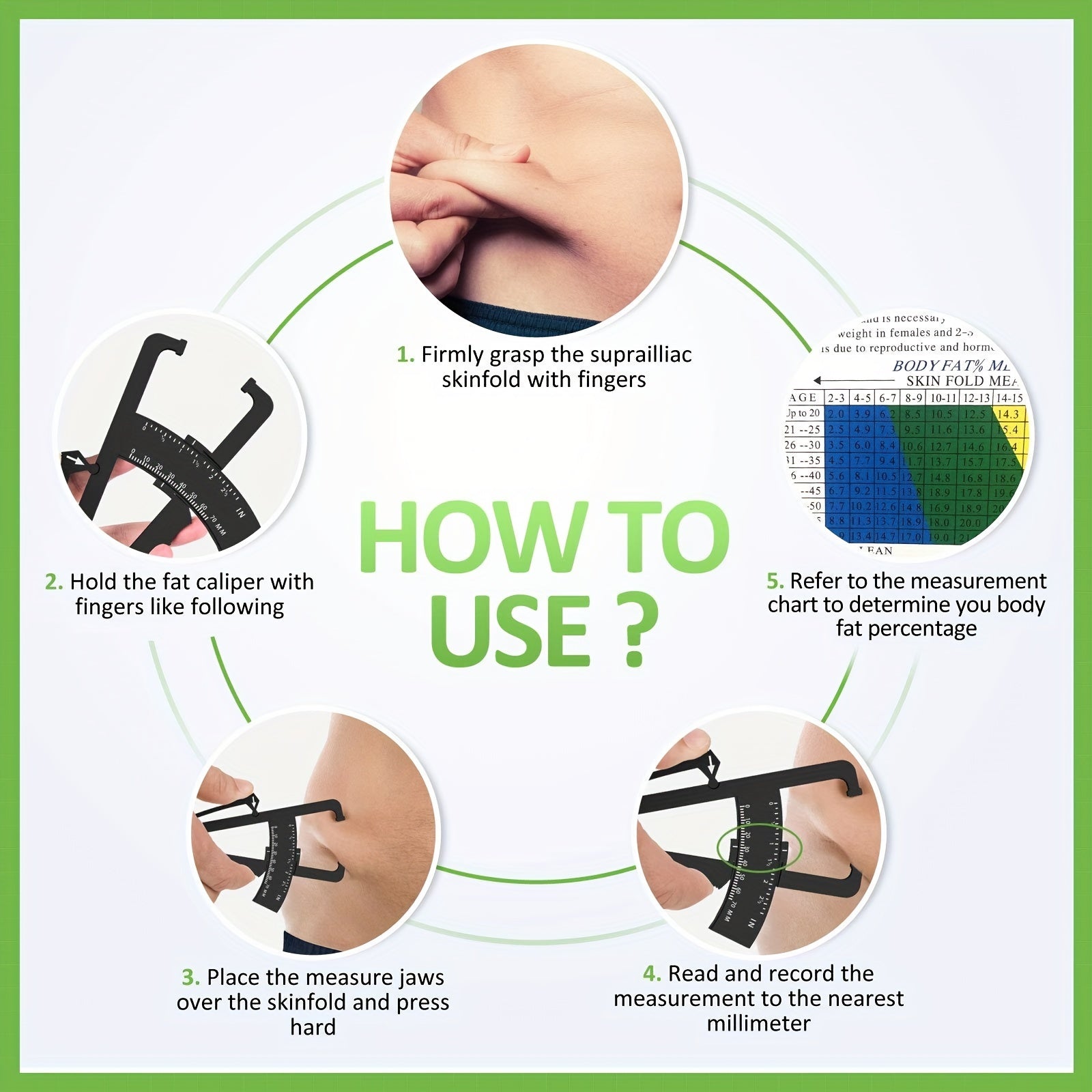 FitGauge – Precision Body Composition Measurement Tool