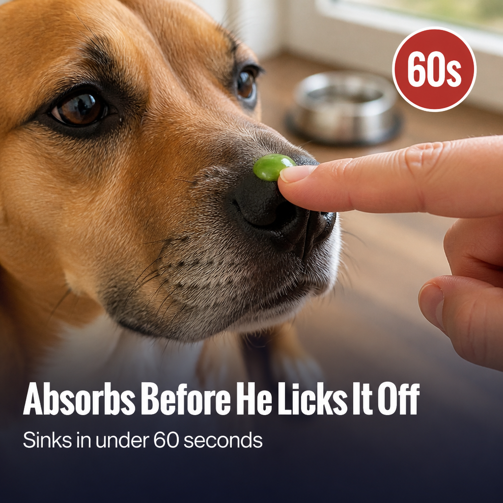 VeluraPaw™ — Restore His Crusty "Old-Man Nose" to Smooth, Healthy Black