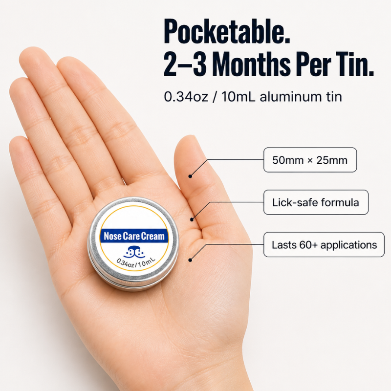VeluraPaw™ — Restore His Crusty "Old-Man Nose" to Smooth, Healthy Black