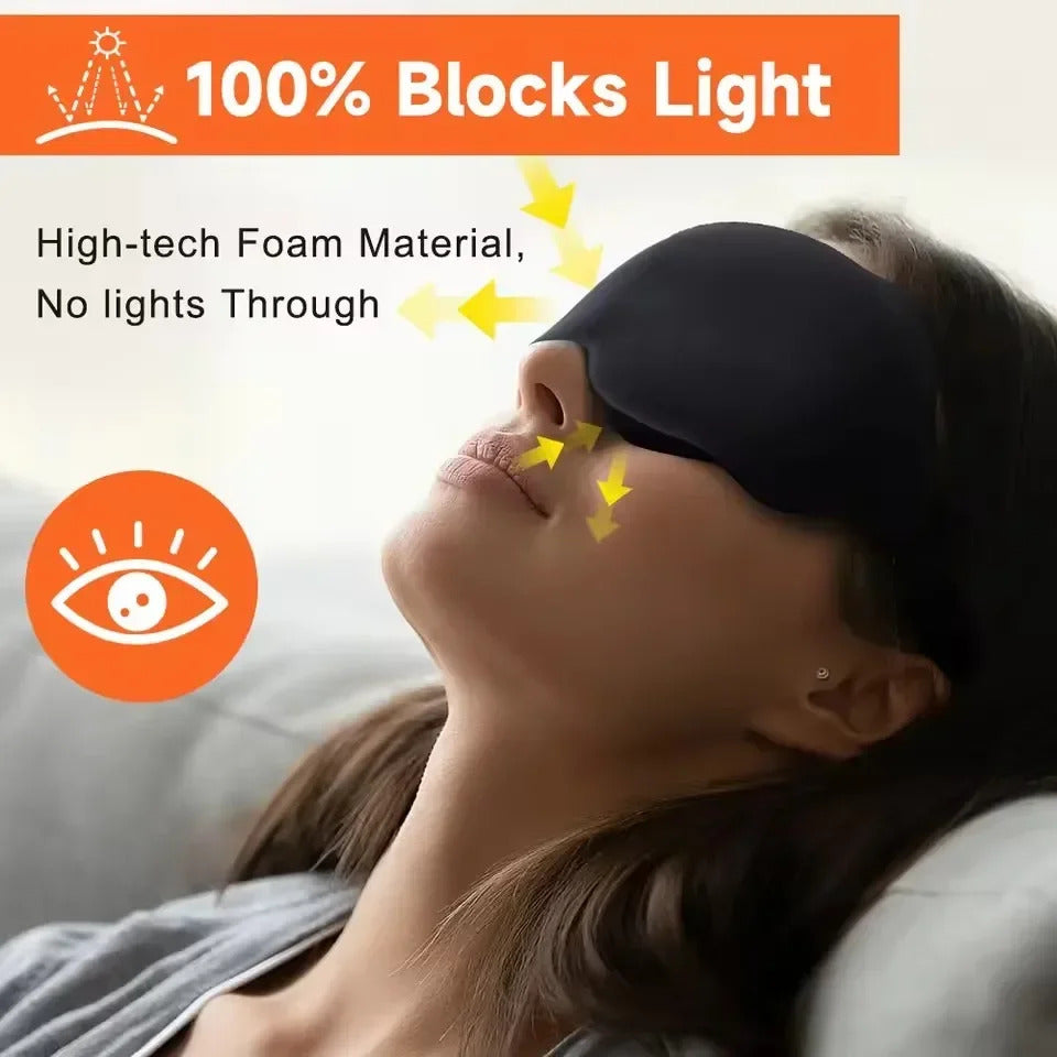 Lightproof 3D Eye Contouring Sleep Mask