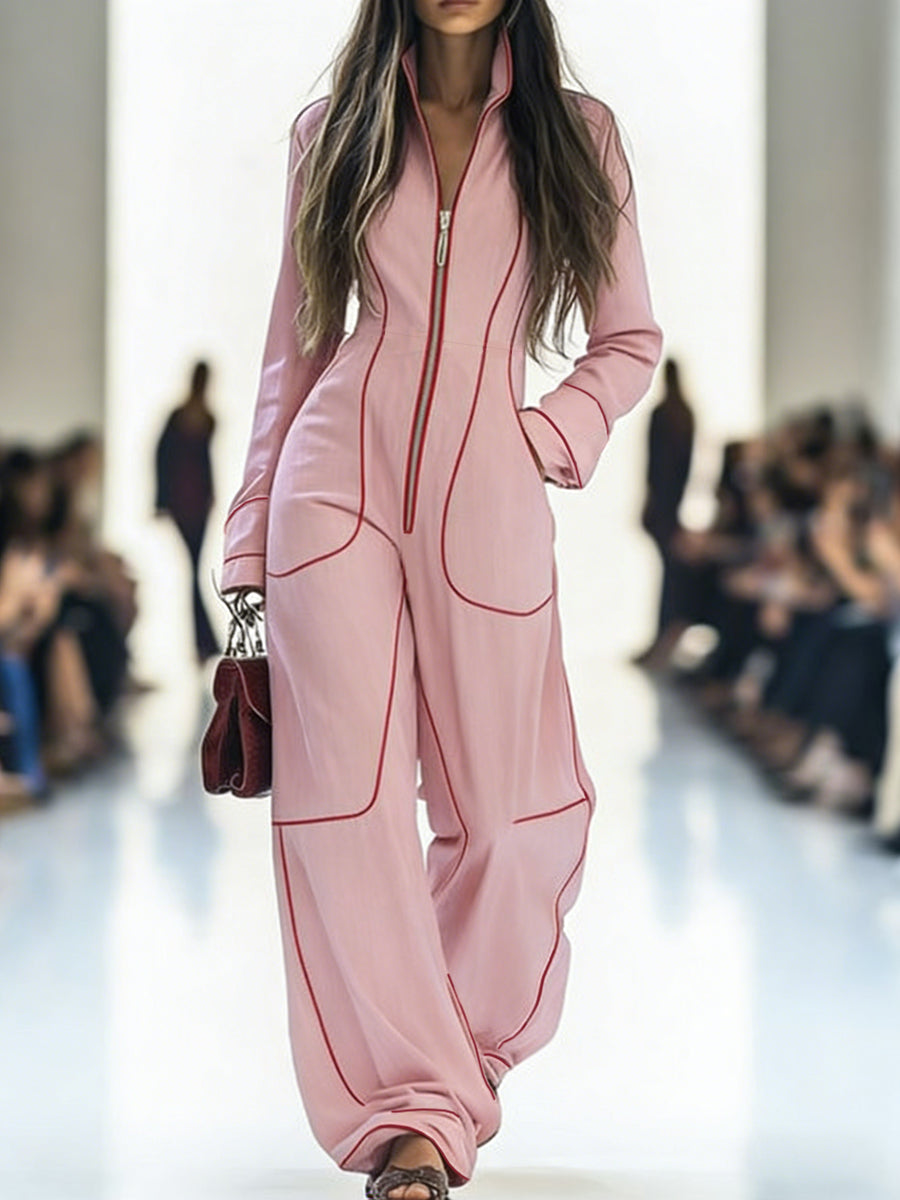 VelaVibe™ Wide-Leg Denim Jumpsuit — Feel unstoppable in effortless style that moves with every curve