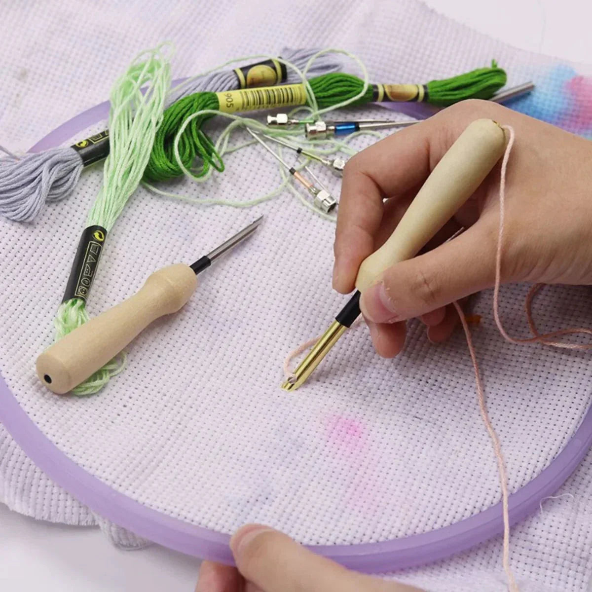ThreadMuse™ Needle Set — Create Stunning Embroidery Effortlessly and Amaze Every Eye