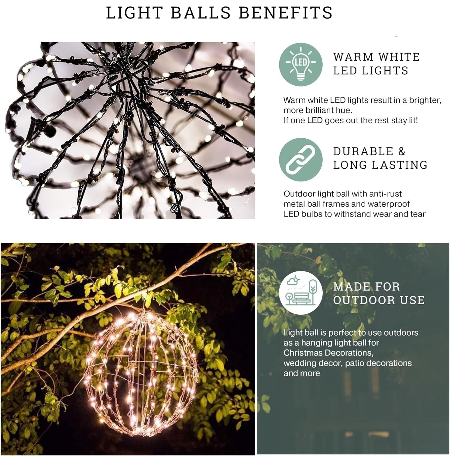 HaloSphere™ LED Glow Orbs — Create Warm, Magical Moments That Transform Any Space Instantly