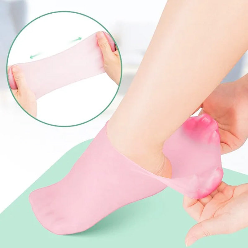 VeluxeSilk™ Silicone Socks — Unlock All-Day Softness and End Foot Pain for Good