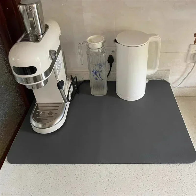 Premium Draining Mat for Kitchen Appliances – Non-Slip Design