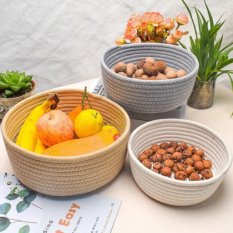 Organizer Basket for Storage – Soft Nest Design