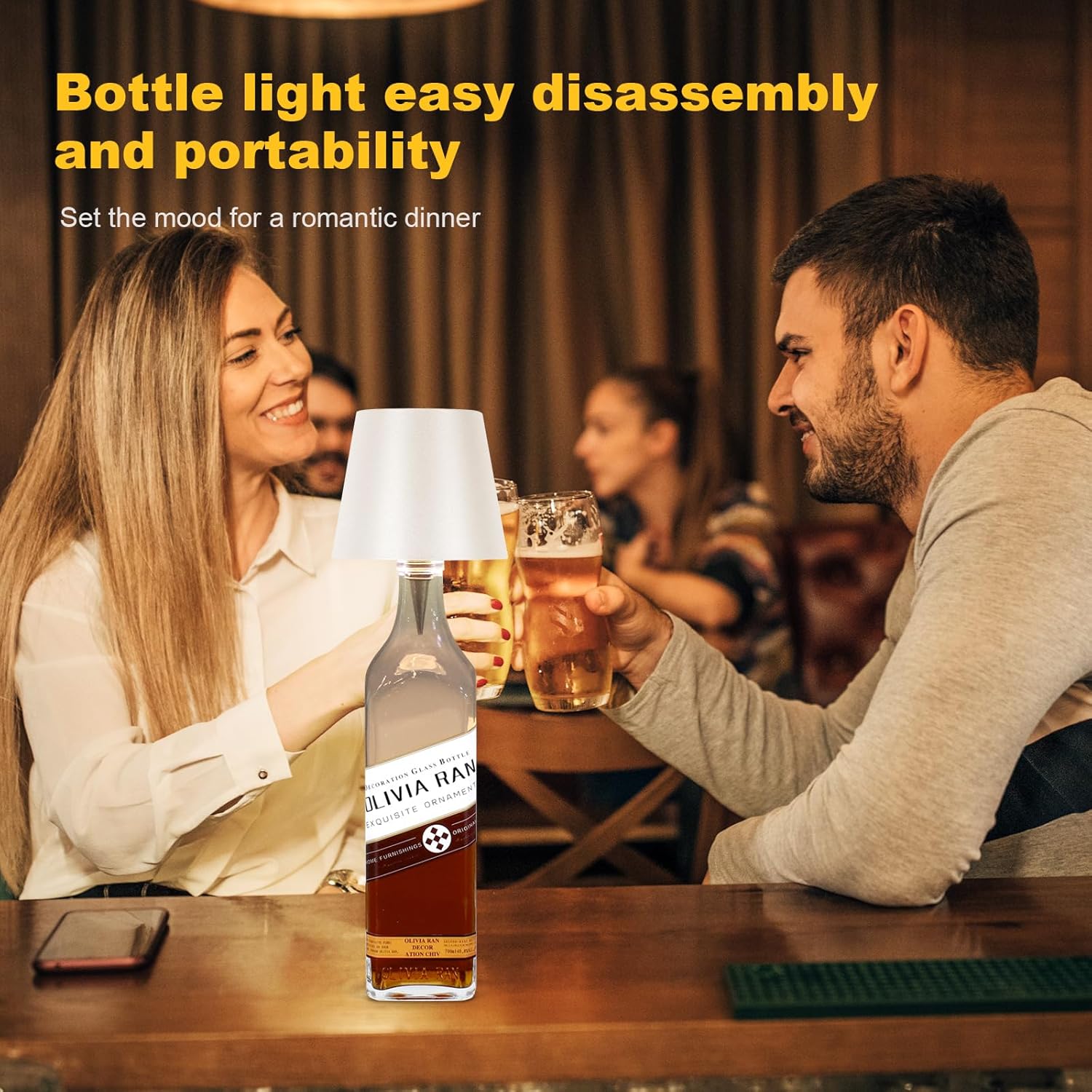 HaloMist™ — Instant Wireless Ambiance That Dazzles Any Space with Your Personal Glow