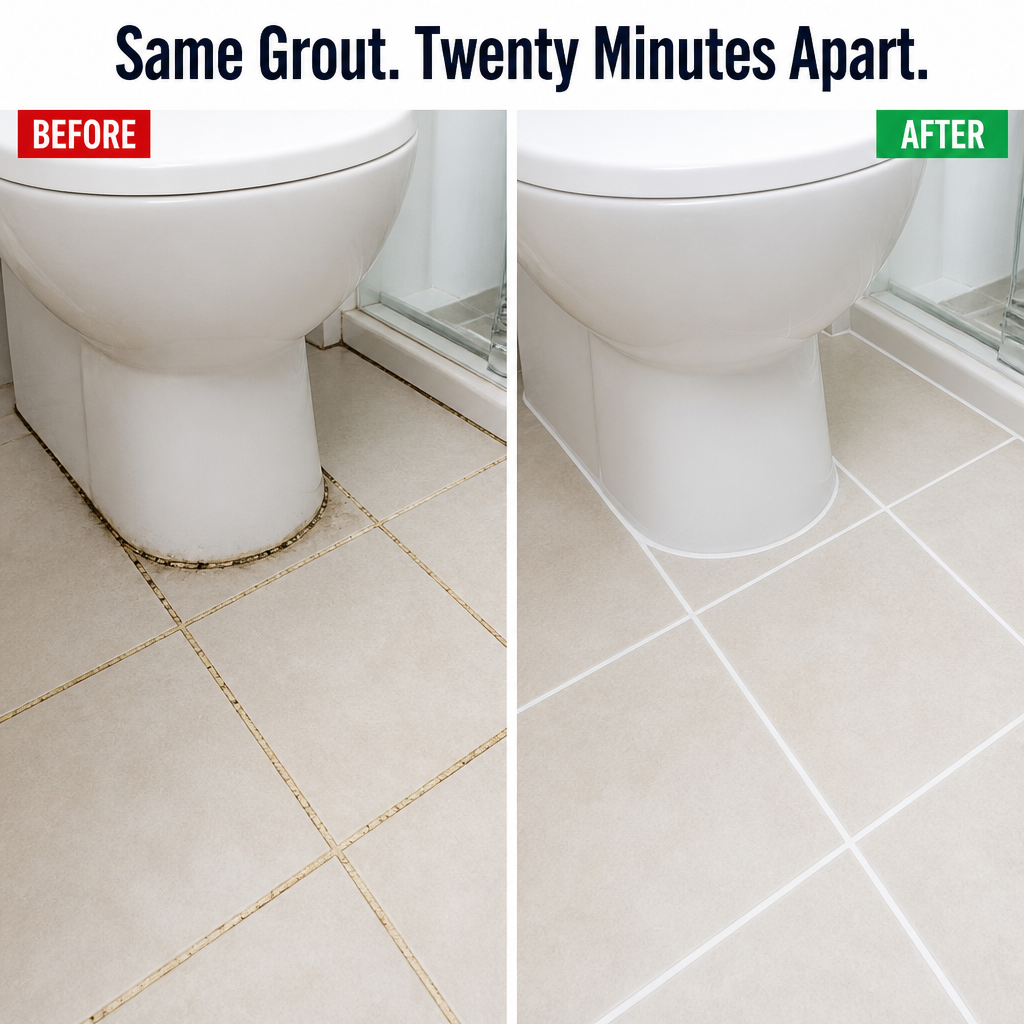 AquaShield™ — Conceal Stained Grout Fast Without Re-Grouting or Scrubbing