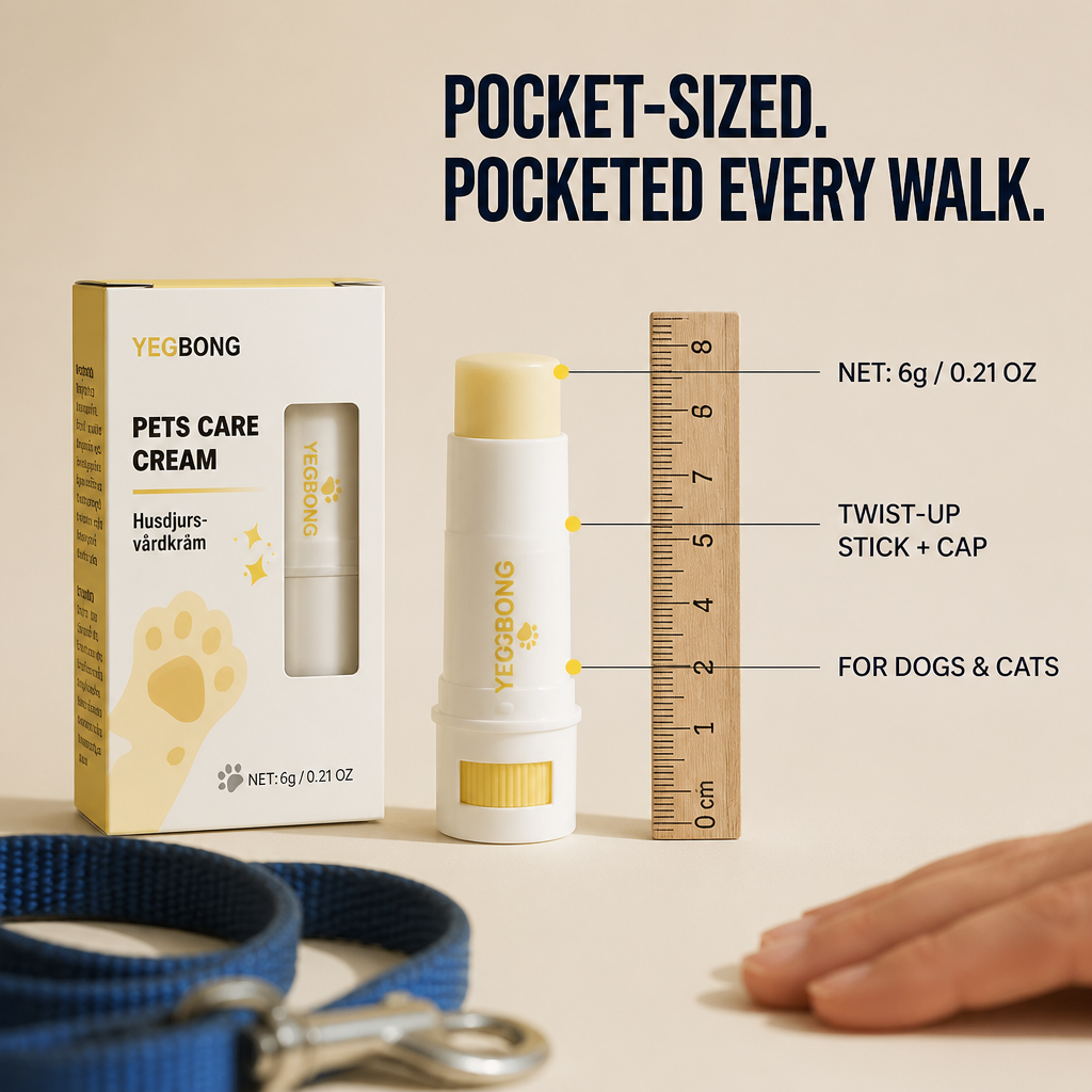 PawGuard™ — Repair Cracked Paws & Tender Noses With a Single No-Mess Swipe