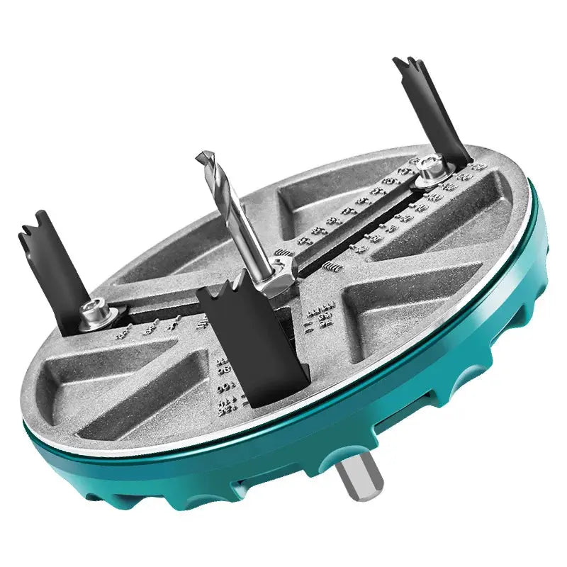 PowerPivot™ Adjustable Drill Punch — Slice Through Projects Faster with Perfect, Burr-Free Holes Every Time
