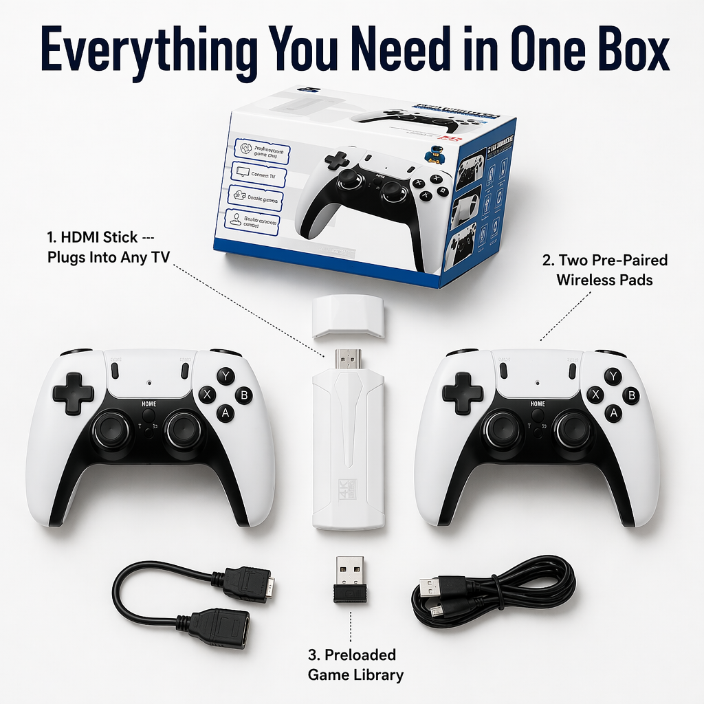 NovaArcade™ — Plug In, Link Up, and Fight Your Way Through Thousands of Retro Classics