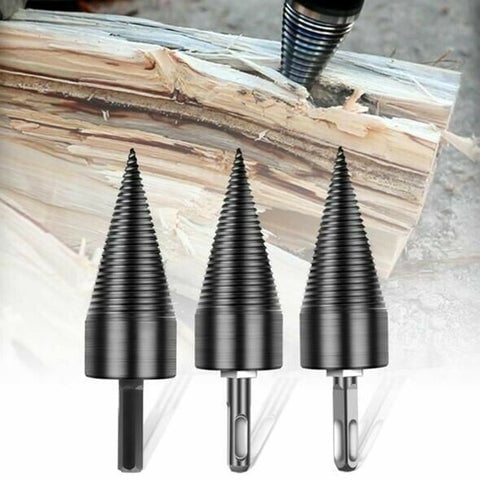 PowerSplit™ — Turn Your Drill into a Wood-Splitting Powerhouse and Finish Firewood Fast with Zero Sweat