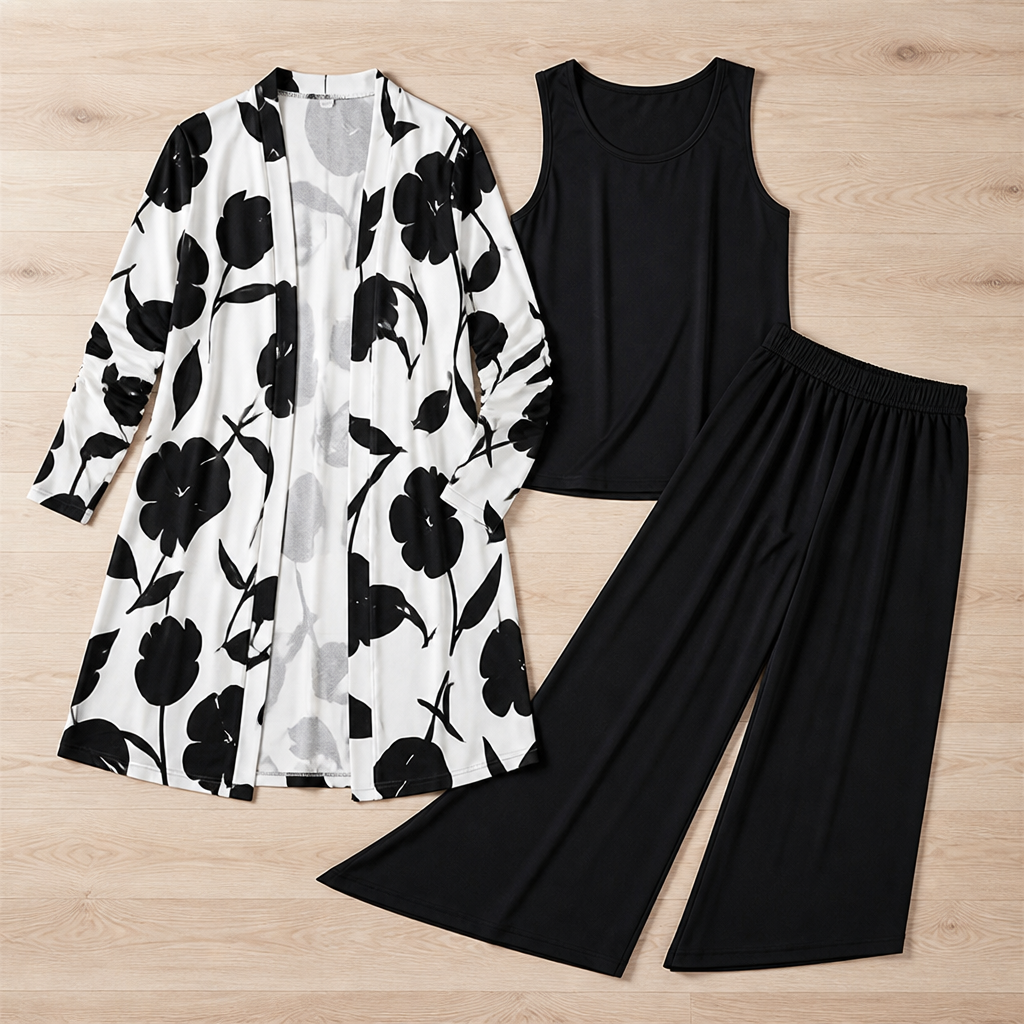 AuraLuxe™ 3-Piece Ensemble — Unlock All-Day Confidence with Effortless Style and Supreme Comfort