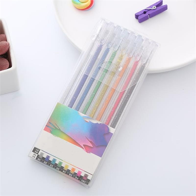 LumaFlick™ Glitter Gel Pens — Ignite Your Creativity with Smudge-Proof Sparkle That Lasts