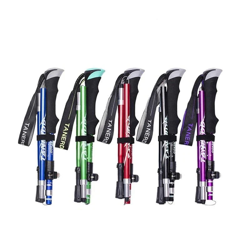 Versatile Adjustable Trekking Poles for Ultimate Stability