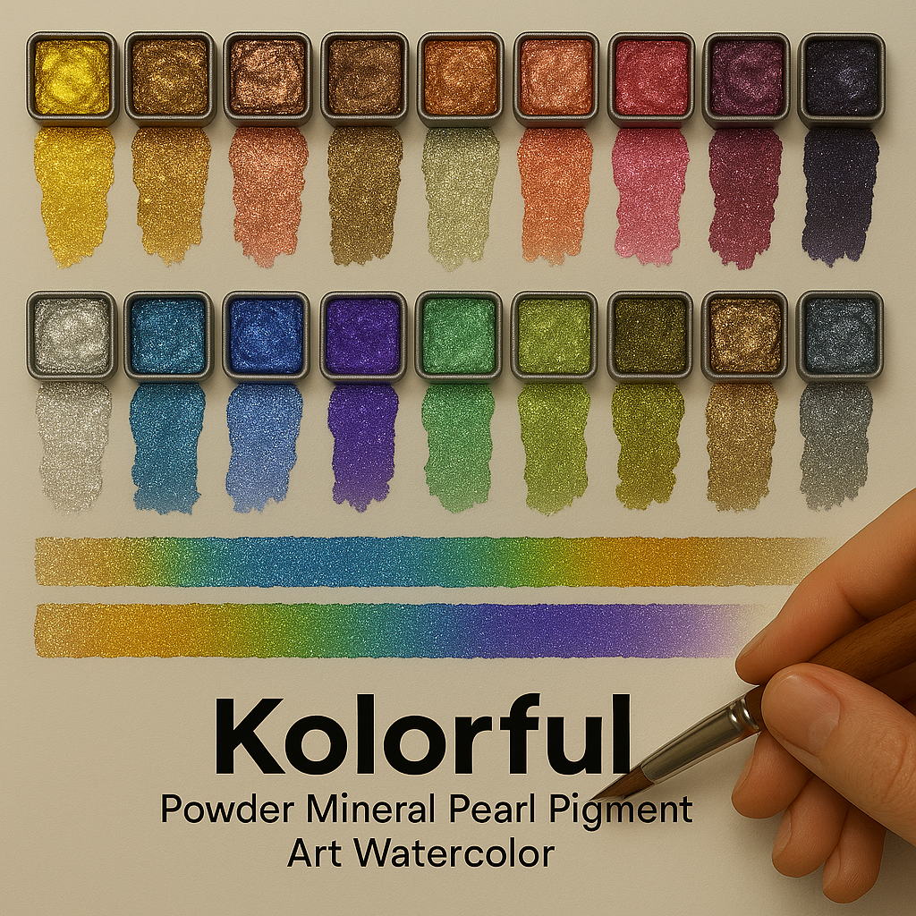 LumaMist™ — Ignite Your Creativity with Irresistible, Handcrafted Metallic Shine