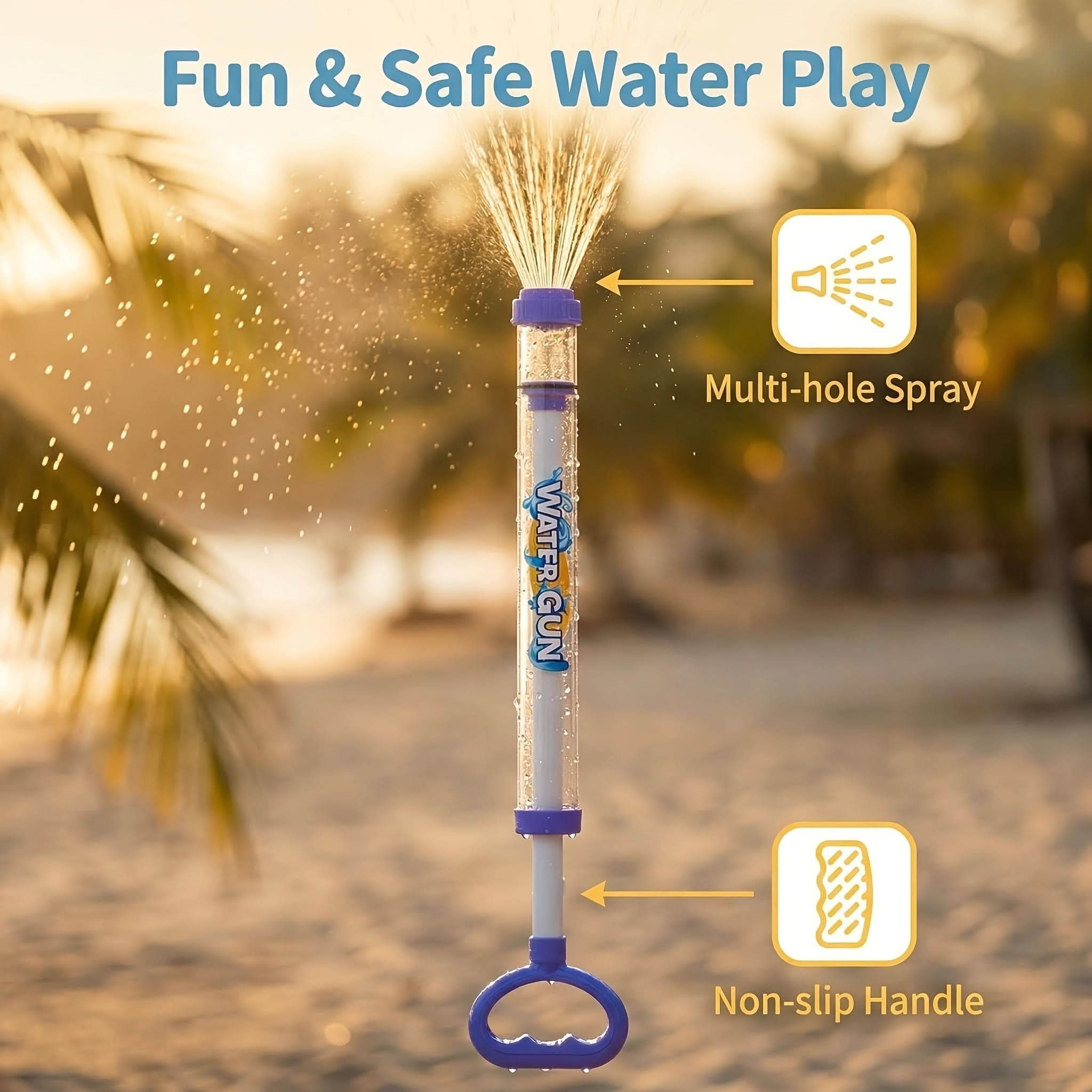 Pull-Out Water Spray Toy for Backyard Fun and Cooling Outdoors
