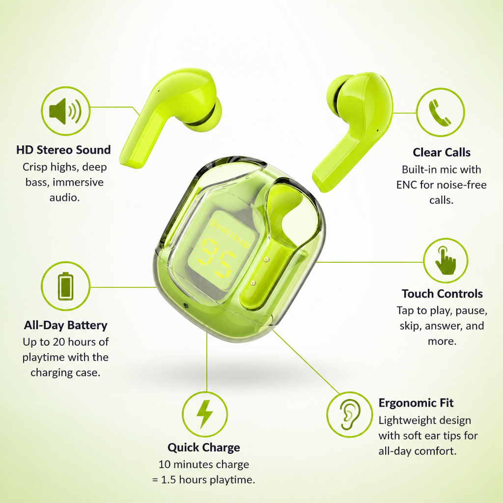 VystaTune™ — Lose Yourself in Crystal-Clear Sound and Unmatched Comfort All Day Long