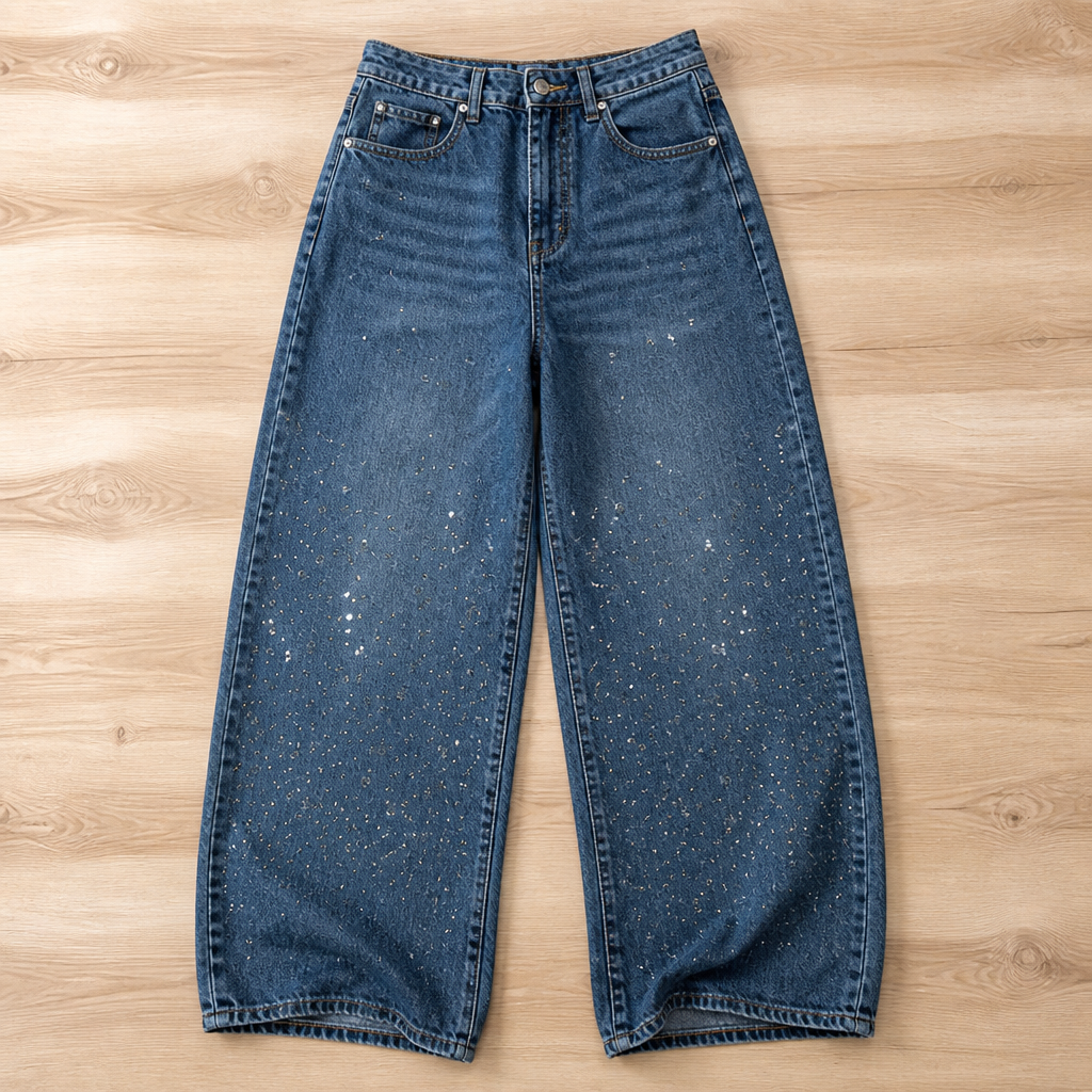 LustraDenim™ — Unleash Radiant Confidence in Jeans That Move and Shine with You