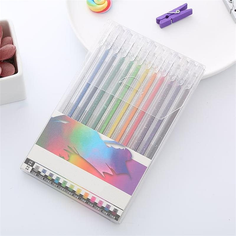 LumaFlick™ Glitter Gel Pens — Ignite Your Creativity with Smudge-Proof Sparkle That Lasts