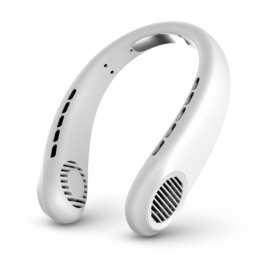 Wearable Leafless USB Rechargeable Neck Fan
