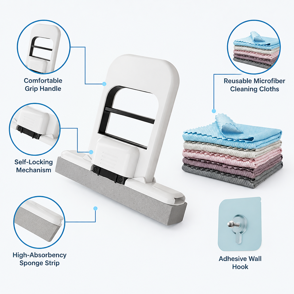 SwiftSweep™ — Effortless Cleaning Power That Frees Your Time and Energy