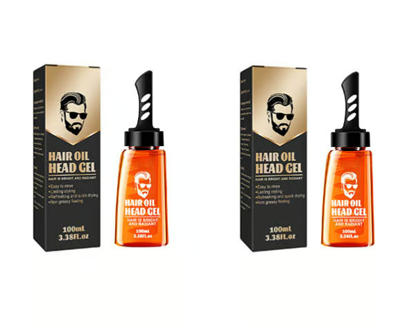 SculptEase™ 2-in-1 Styling Gel Comb — Master Every Strand with Fresh, Flake-Free Confidence All Day